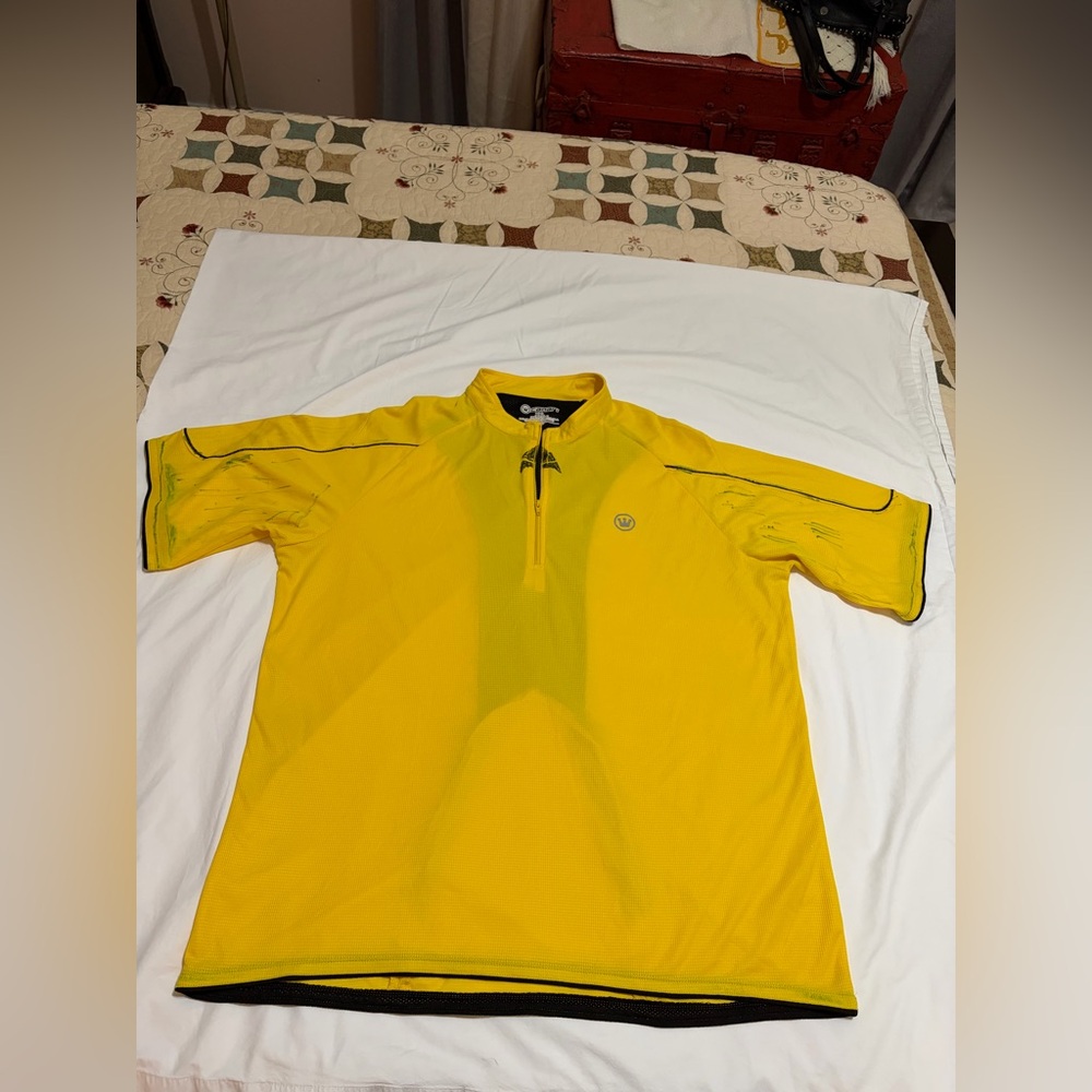 Canari Bright Yellow Cycling Jersey (30)